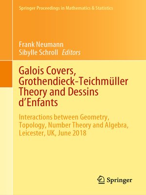 cover image of Galois Covers, Grothendieck-Teichmüller Theory and Dessins d'Enfants